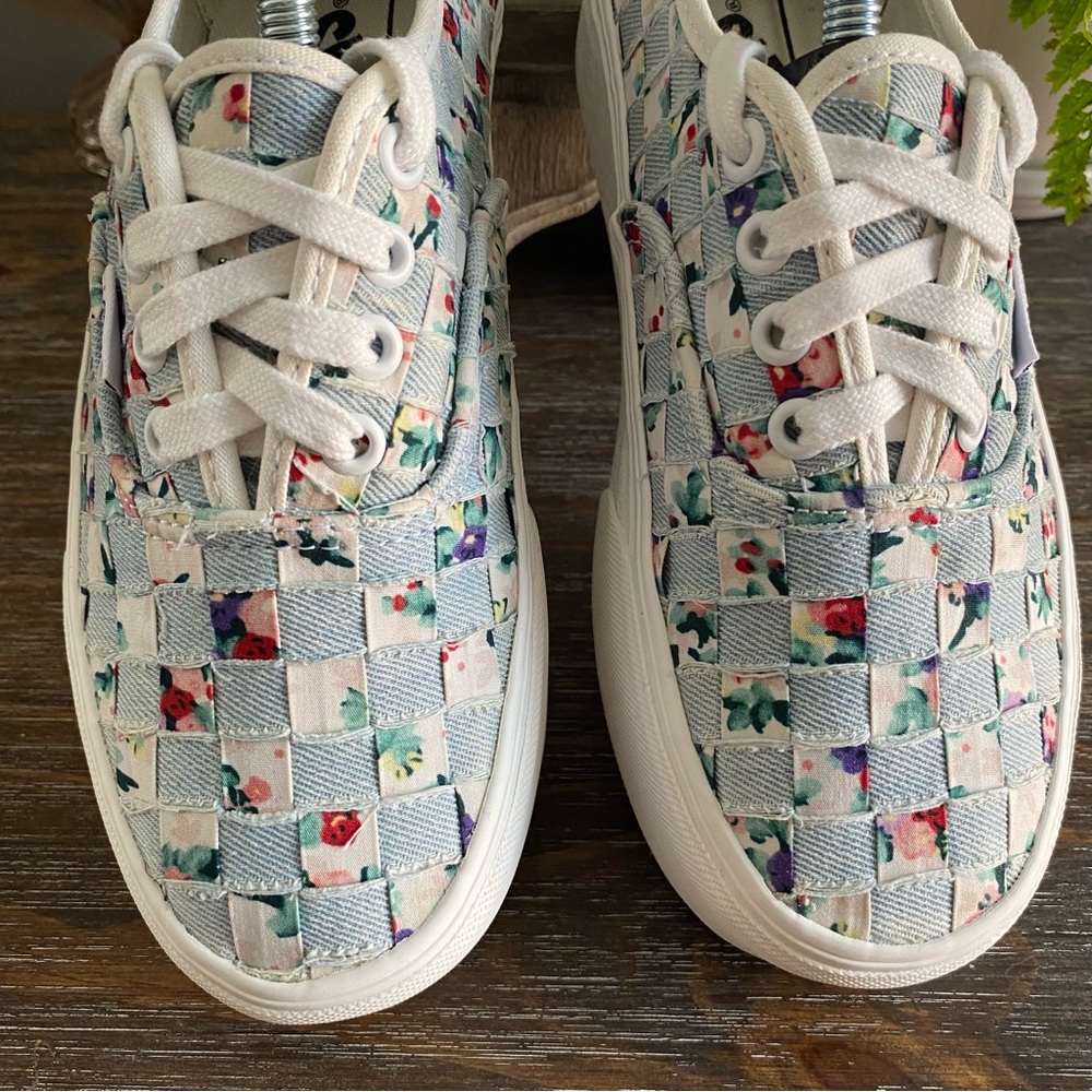 VANS Authentic Stackform Woven Platform Floral De… - image 6
